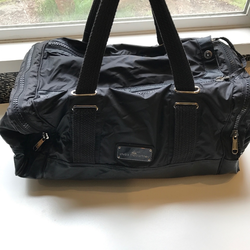 Black Stella McCartney Adidas Gym Bag